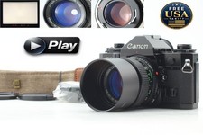 Near MINT Canon A-1 A1 35mm SLR 50mm f/1.4 NEW NFD Film Camera From JAPAN