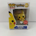 Funko Pop! Vinyl Pikachu 553 Pokémon Diamond Gamestop Exclusive