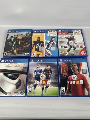 PlayStation 4 Games Madden, FIFA, Star Wars, inFAMOUS