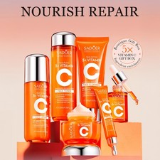 AntiAging SkinCare Kit for Older Skin-Cleanser, Serum, Peel, Toner, Moisturizer