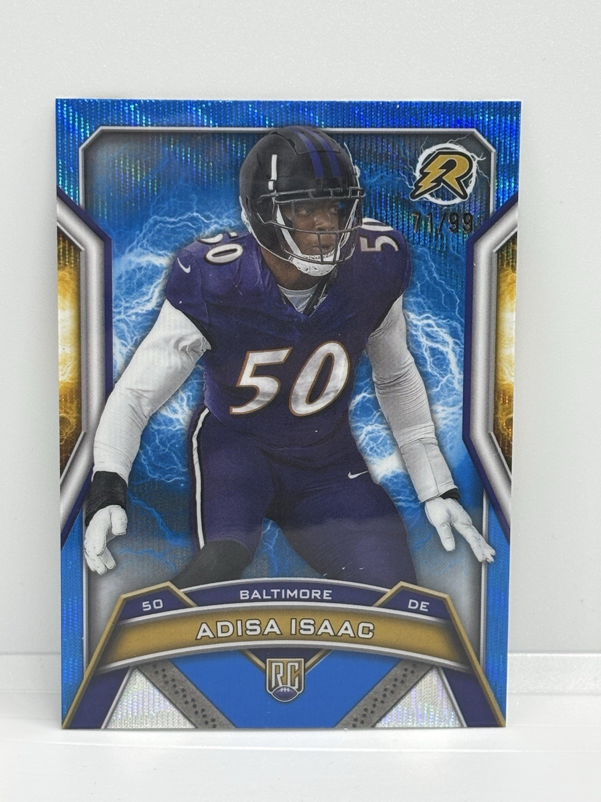 Adisa Isaac Topps Resurgence #109 Blue Surge