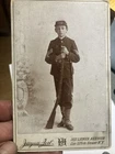 New ListingPost Civil War Child In Uniform Cabinet Card