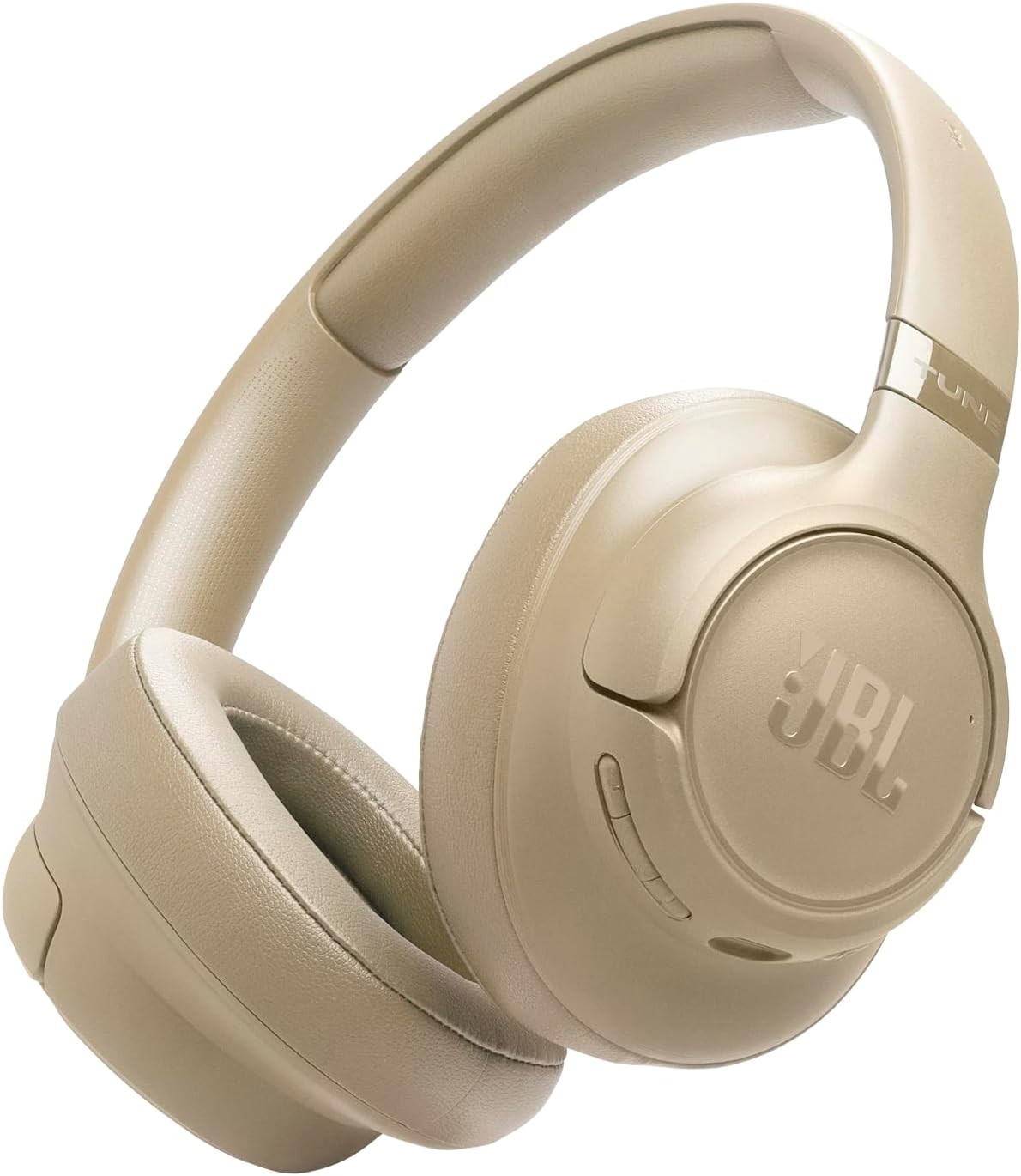 JBL Tune 730 BT Wireless Bluetooth Over-Ear Headphones - Beige - New