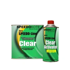 Speedokote Automotive Acrylic Urethane Clear Coat, 3:1 mix Clearcoat gallon K...