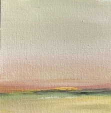 Original painting - CONVERSATION WITHOUT WORDS -  abstract landscape