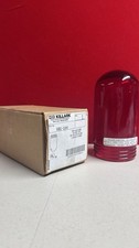 Killark Electric VRG-100 Red Glass Light Cover Red Cylinder Round Glass Lamp