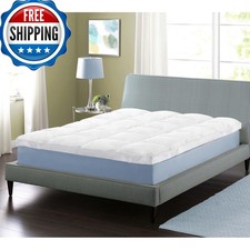 Superior Mattress Topper Down Alternative 2 Inch Queen White
