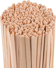 1000 Pcs Wooden Coffee Stirrers 5.5 Inch Natural Wood Beverage Stir Sticks for
