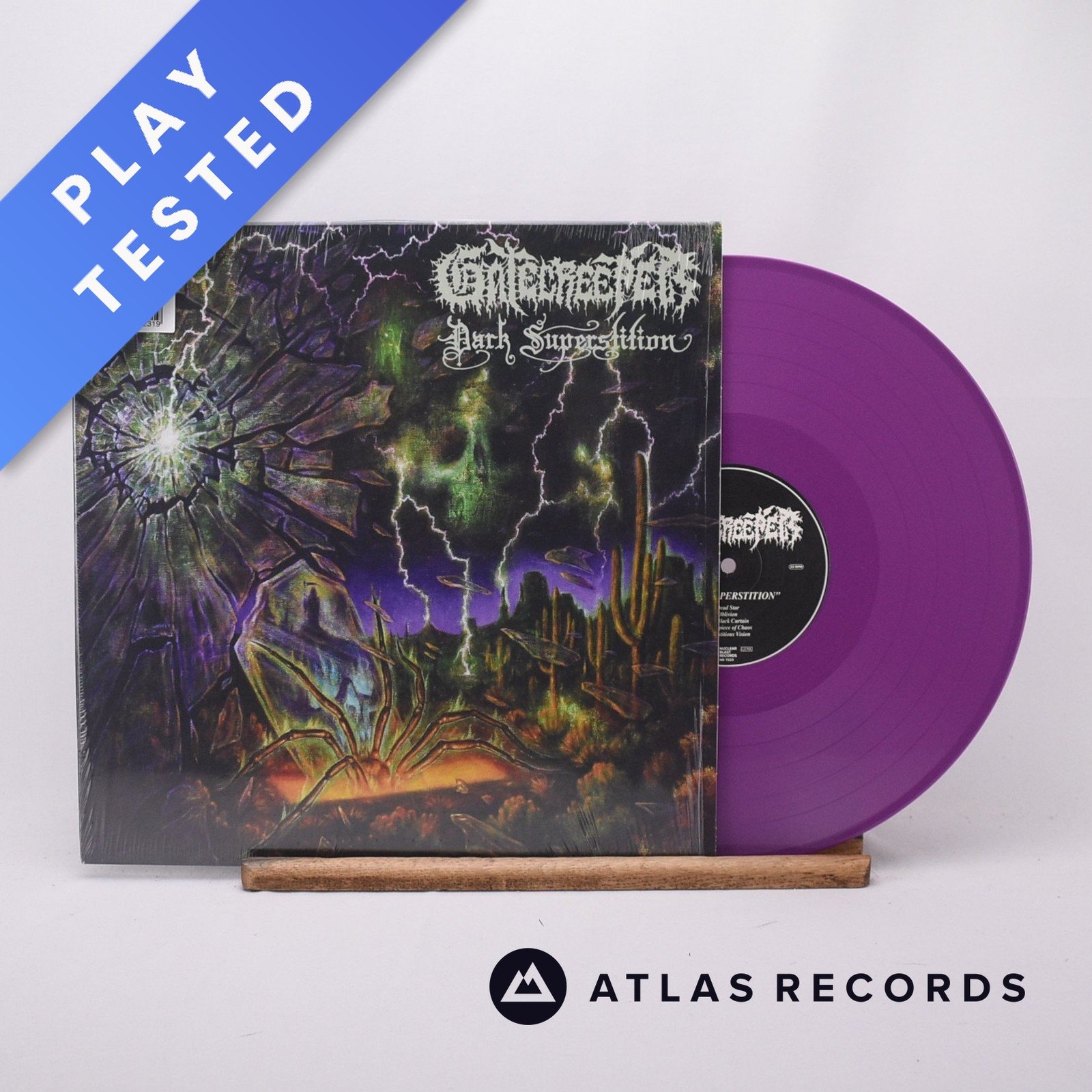 Gatecreeper Dark Superstition Purple LP Album Vinyl Record - EX/NM