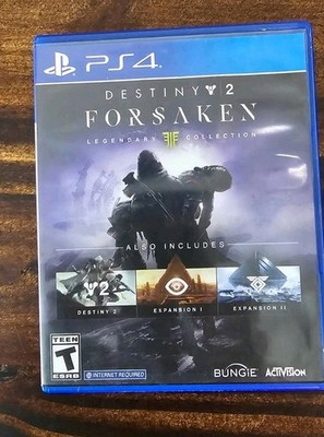 PS4 Game Destiny 2 Forsaken Open Box Used