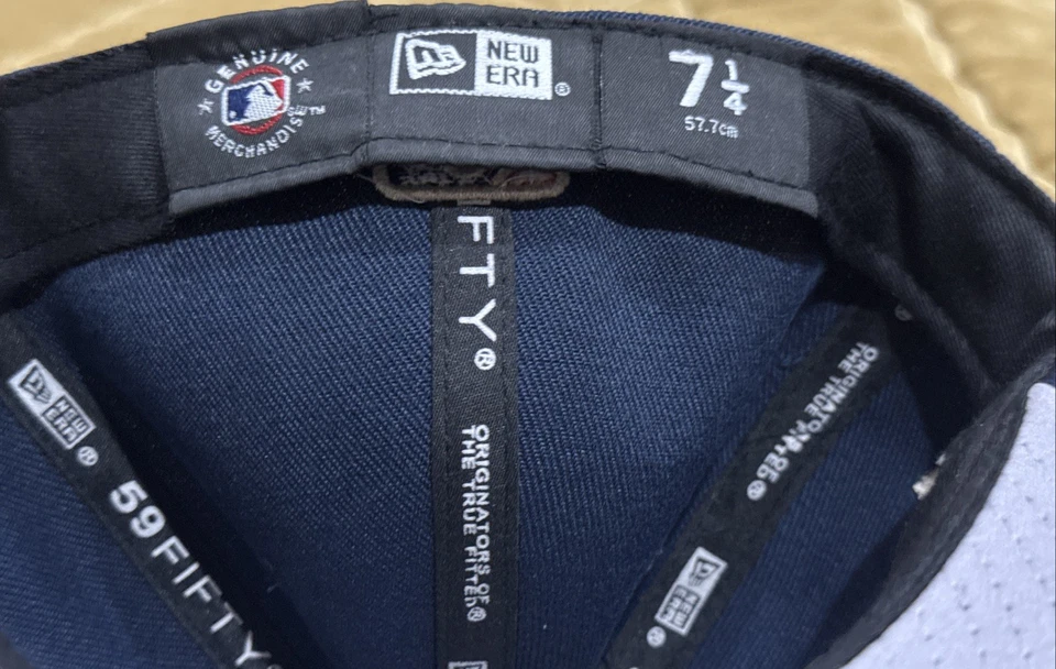 全新时代 美国职棒大联盟 洛杉矶道奇队 59Fifty 3D 拥抱帽子 尺寸 7 3/8 蓝色 — 第 4/4 张图片