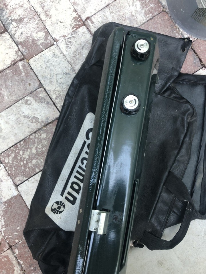 Vintage Colman propane stove With carrying case eBay