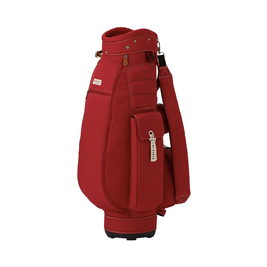 ONOFF Golf Nylon Cart Bag Red Ladies 8.5 x 46inch 2.5kg Lightweight 2024 Model - Image 2 of 4