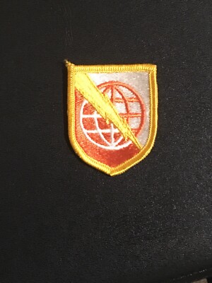 USA Communications Command Subdued Patch Orange