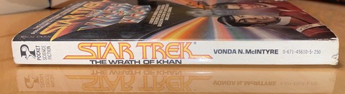 WILLIAM SHATNER SIGNED - 1st Print/Edition Star Trek “The Wrath of Khan” PB Nice - Picture 6 of 8