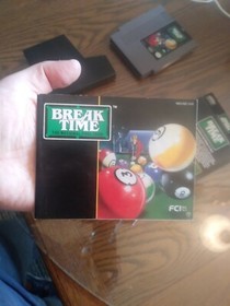 Break Time: The National Pool Tour (Nintendo, 1993) NES CIB  great condition