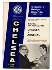 Chelsea - 1965-66 - Home Football Programmes