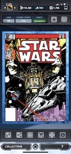 Topps Star Wars Digital Card Trader Blue Evolution: Comics #52 Insert
