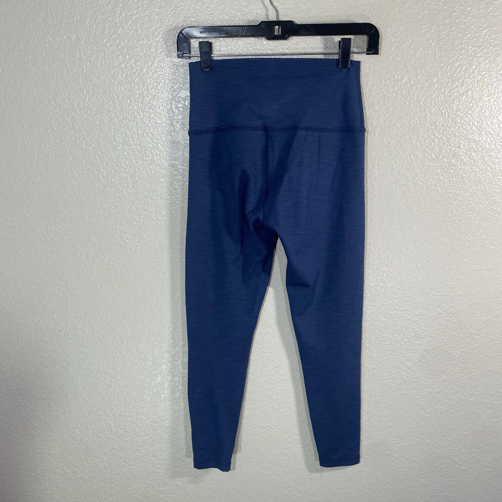 beyond-yoga navy spacedye cropped leggings