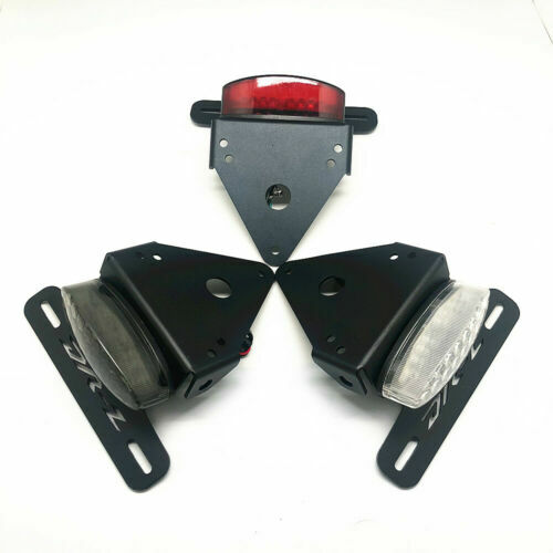 DR-Z LOGO License Plate Holder Brake Lights Turn Signal For Suzuki DRZ 400S/SM - Picture 2 of 35