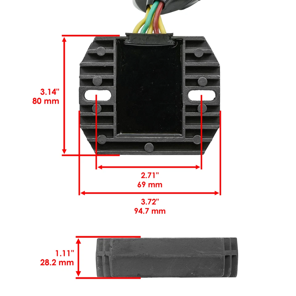 Regulador rectificador para Honda CBR1000RR CBR 1000 Rr 2004 2005 Foto 2 de 4