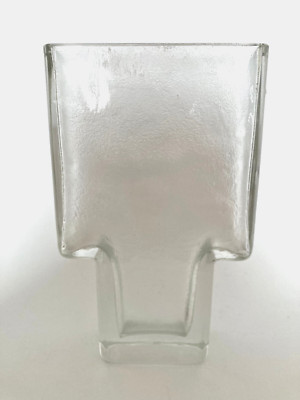 Große Glasvase von Ambrogio Pozzi, Riedel Glas Kufstein, Austria, 1960er