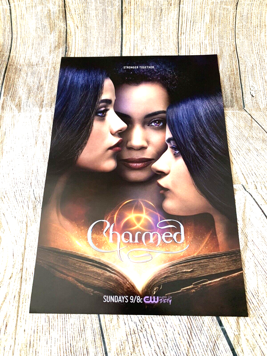 CHARMED CW Tv Show 12x18 Original Promotional Poster Melonie Diaz