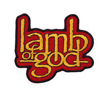 Parche Lamb Of God | Logotipo de banda de música American Groove Thrash Death Metal RY