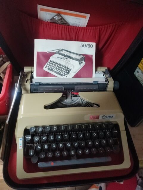 Schreibmaschine DDR ERIKA DARO 50/60