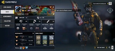 Call Of Duty Mobile Account 