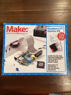 New! MAKE Raspberry Pi Starter Kit Education Toy
