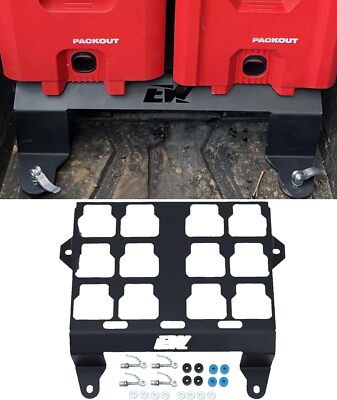 #ad #ad Packout Mount 4 Wide For Polaris RZR XP1000 Turbo Turbo S 2014 2024 2 amp; 4 Door $110.99
