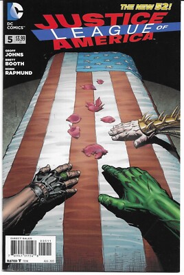 JUSTICE LEAGUE of AMERICA - No. 5 (August  2013) VARIANT 'Main' COVER