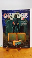 ORANGE GUITAR AMPLIFIERS JIM ROOT AMPS  GUITAR PRINT AD 11 X 8.5 A-2