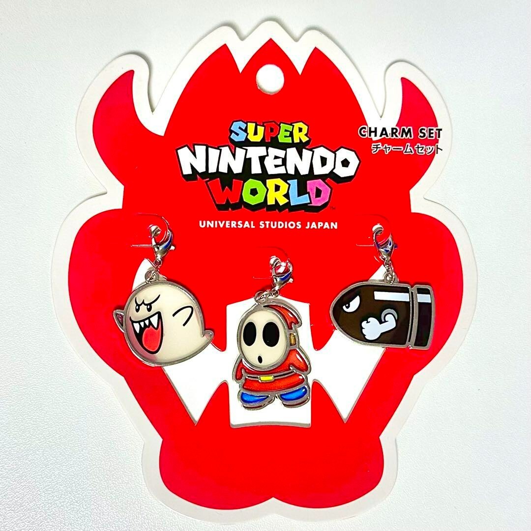 USJ Super Nintendo World Super Mario Bros 3 Charm Set Shy Guy Boo