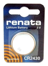 Sabine AXBAT AX Tuner Battery, CR2430-3V. Swiss Made