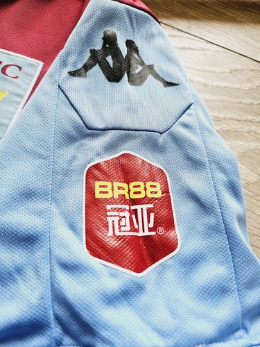 Aston Villa 2019/2020 Home Football Shirt KAPPA Jersey Size 2XL Adults - Picture 6 of 15