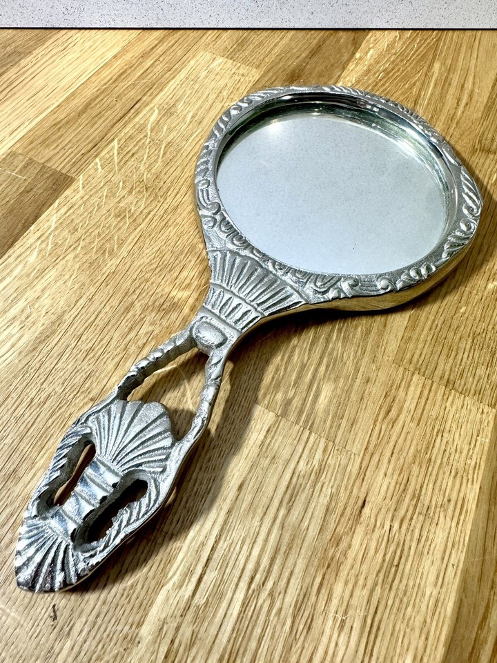 vintage hand held vanity mirror eBay