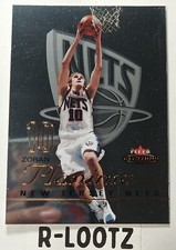 2003-04 Fleer Mystique Nets Basketball Card #118 Zoran Planinic Rookie 558/999. rookie card picture