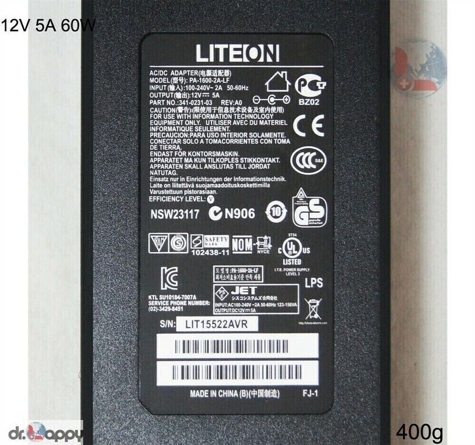 EADP-60FB 60W Alimentatore Caricatore Per AC/DC LED Power Supply - Foto 4