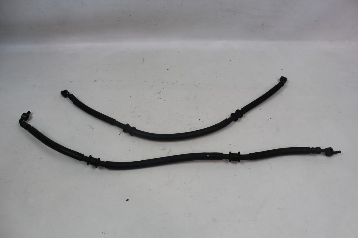 連絡用ページ Kawasaki ZX6R Ninja 13-17 Front Brake Caliper Lines Line Set