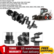 Crankshaft For Bobcat Doosan D34 D34NAP D34D D34P Engines 7256752 150107-005420