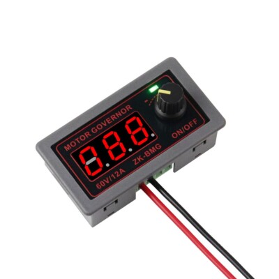 DC12V 24V 48V PWM Motor Controller 12A 20A 500W Dimmer Adjustable 1KHz-99KHz