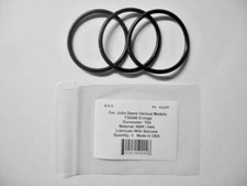 3 Compatible John Deere T34248 O-rings / R&S 225JD / NBR H4A Material