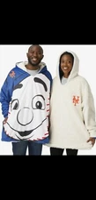 MR MET NEW YORK METS HOODIE MASCOT OSFA SGA LADY MRS BOBBLE HEAD SNY FOCO KEITH