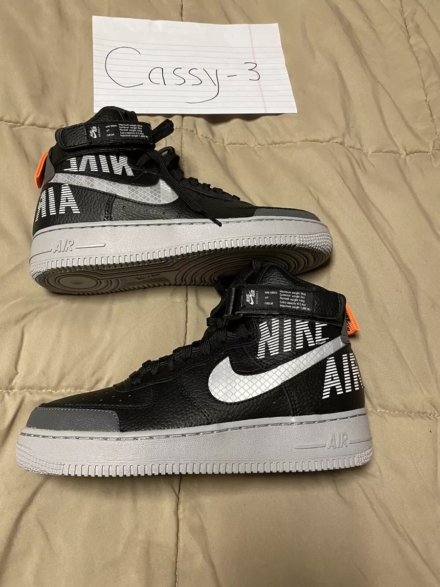 Air Force 1 High LV8 2 GS 'Black White