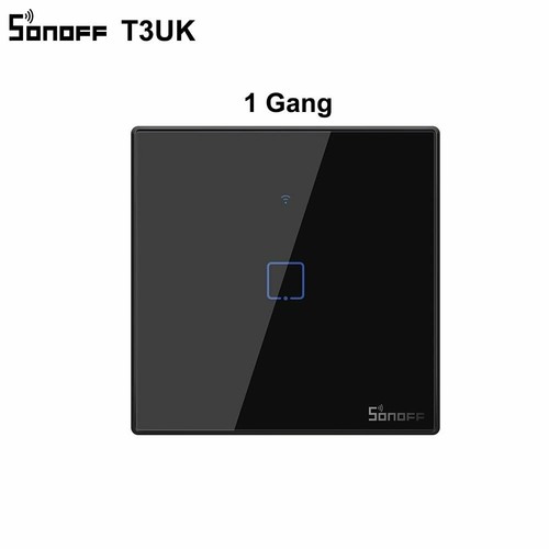 SONOFF T3UK Smart WIFI Wall Touch Switch 3 Gang Glass Panel App Remote Control - Picture 13 of 15