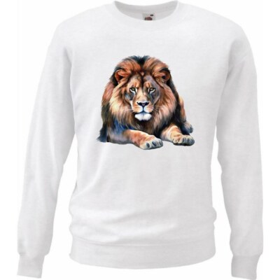 Sweatshirt Sweater Löwe Afrika Löwin Löwen Baby Simba Lion King Safari Ra 404139