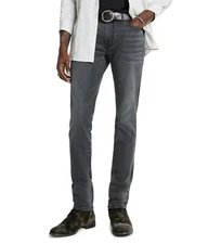 John Varvatos Men's J702 Slim Fit Denim, Seal Grey size 38