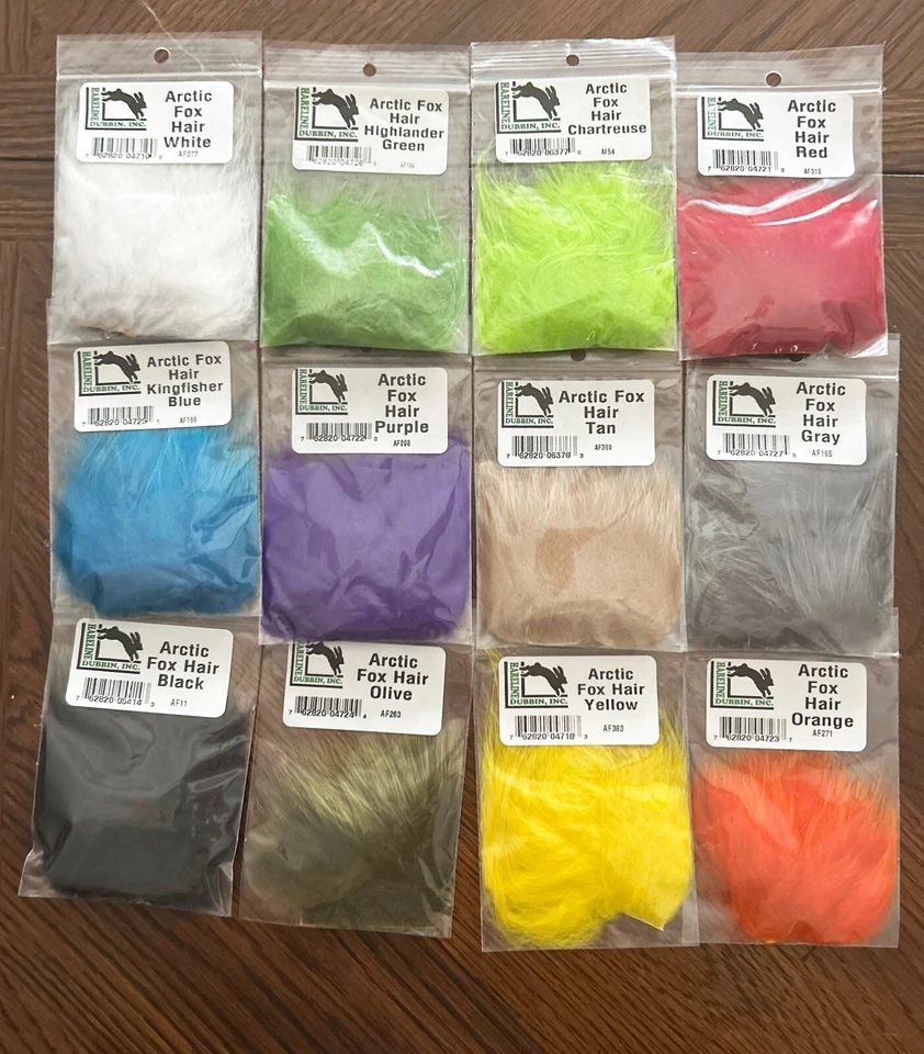 HARELINE DUBBIN, INC. Arctic Fox Body Hair - Hareline